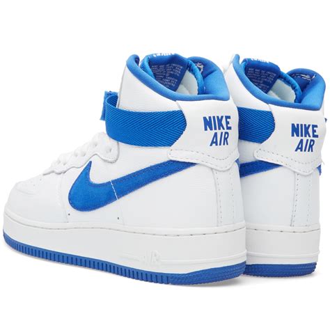 nike air force high retro weiß|air force 1 high white shoes.